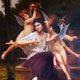 Reve de printemps - Adolphe William Bouguereau